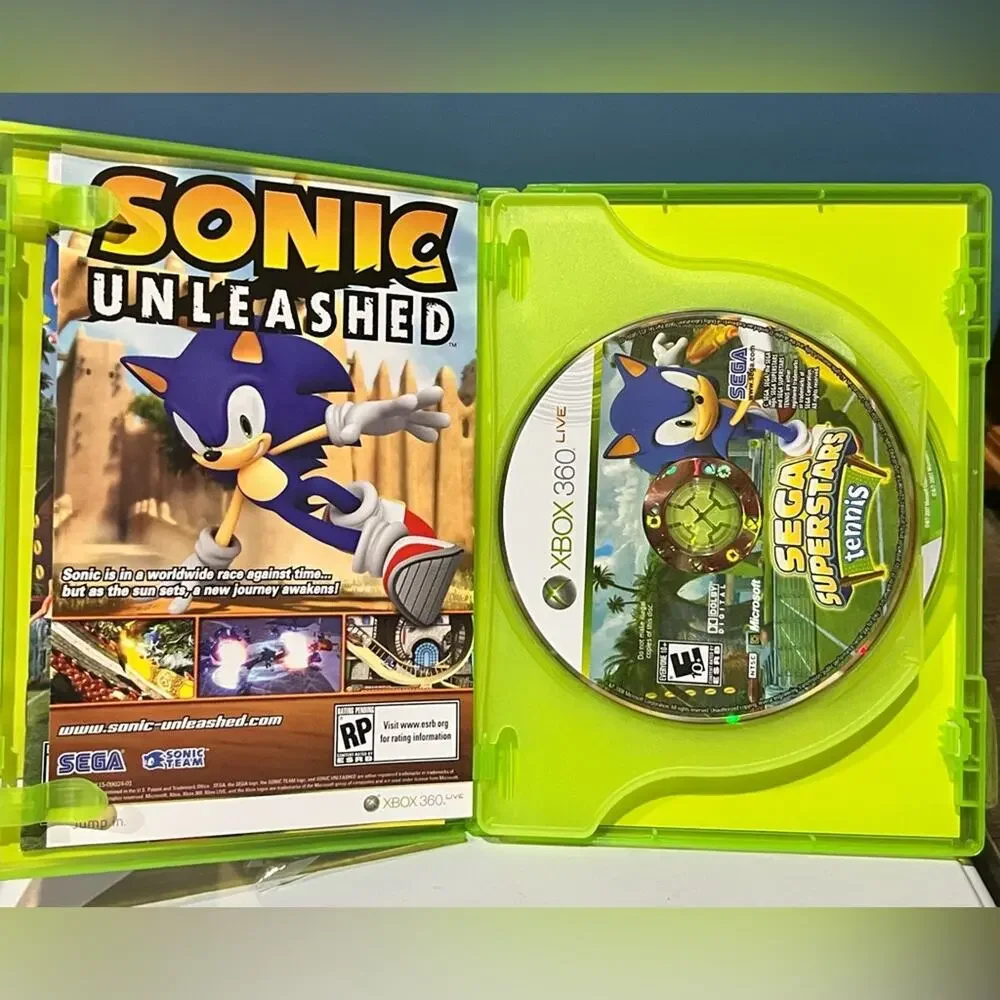 Sega Sonic Superstars Tennis / Live Arcade for XBOX 360